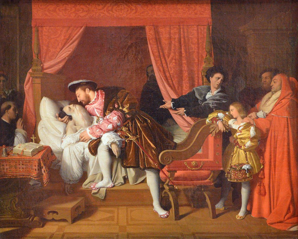 The Death of Leonardo da Vinci, by Ingres, 181