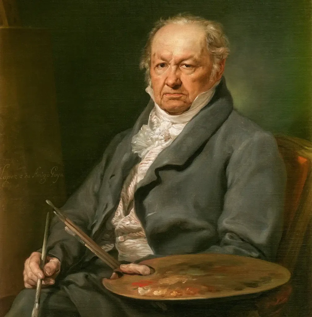 Francisco Goya by Vicente Lopez